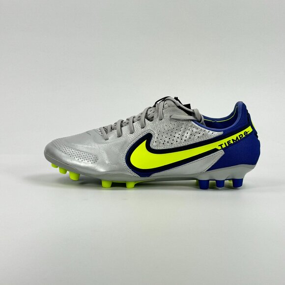 Nike Tiempo Legend 9 Elite AG \'Metallic Blue\' DB0824-076 Soccer size 8.5 main image 4